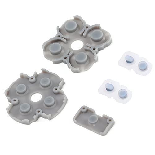 onyehn Controller Pad Hittoliy Controller 4 Parti del controller Pulsante del controller remoto per il set controller 5 Controller Pad Pulsanti Cuscinetti conduttivi in ​​gomma Controller Set di