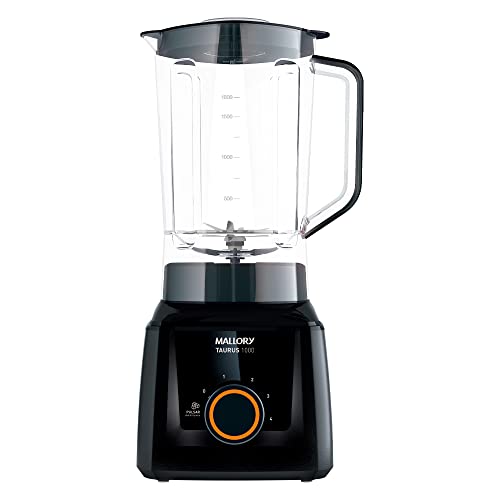 LIQUIDIFICADOR MALLORY TAURUS 1000 PRETO 220V 900W JARRA DE 3,1L
