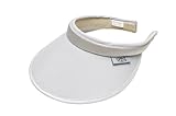 Glove It Women's Solid Visor, White, Standard