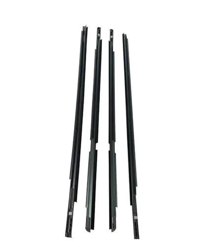 Burletes para Toyota Yaris Hatchback 2006-2013: tiras de sellado exteriores de goma negra