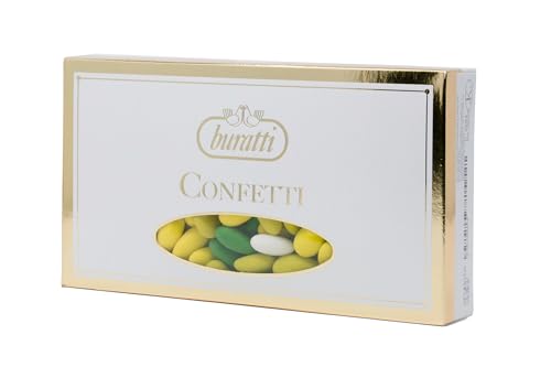 Amandes Vertes Buratti Confetti dragées aux amandes en sachet de 1 Kg