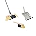 Novaliv Besen Set I Kehrgarnitur Zimmerbesen mit Teleskopstiel Kehrblech I feine Kunstborsten I Handbesen Holz I Kehrschaufel mit Gummilippe I Handkehrset Handfeger und Schaufel Dustpan and Brush