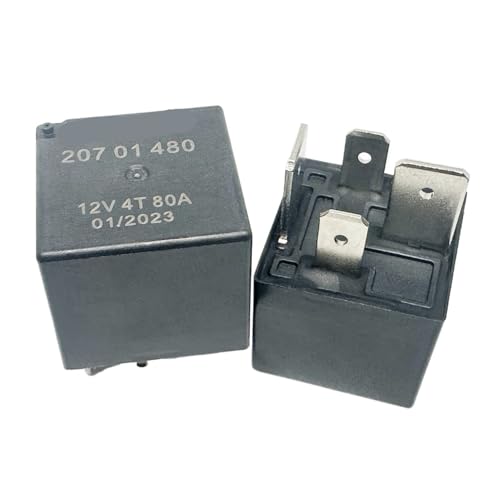 Relais 12V 80A 4 broches V7-1A-12V commutateur automobile puissance 207 01 480