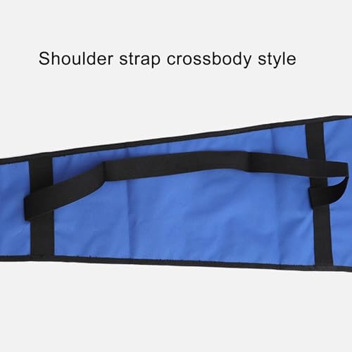 DJJYCTNM Fencing Sword Sling Shoulder Bag for Foil Epee and Saber - Longsword Bag Cover Case for Fencing Weapons(Black) - Thumbnail 6