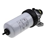 HOLDWELL Fuel Filter Assembly 87801795 Compatible with New Holland Tractor TS100 TS110 TS115 TS90
