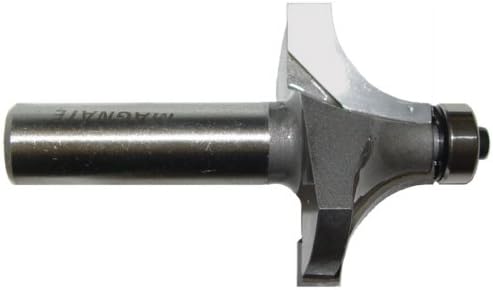 Magnate 1211 Corner Rounding (Round Over)/Beading Router Bit - 5/8" Radius; 7/8" Cutting Length