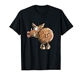 Lustiges Wildschwein Cartoon. Perfekt für Jäger, Naturverbundene, Freunde von der Wildsau, Waldtieren, Bache, Keiler, Frischling und Wildtieren. Tierisches Design mit lustigem Schwein oder Eber, für alle die Schweine lieben.