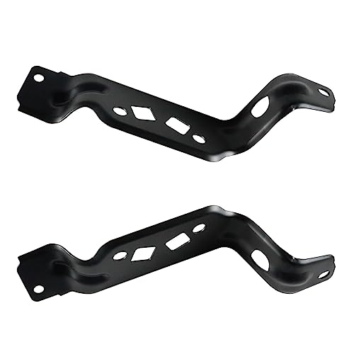 Bumper Brackets Set Front Driver & Passenger Side Compatible with 2011-2016 Ford F-250, F-350, F-450, F-550 Replacement BC3Z17754B, BC3Z17755B