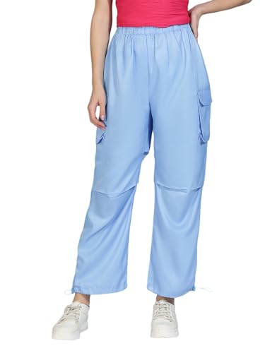 Image of KOTTY Women's High Waist Pleated Wide Leg Trousers