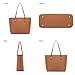 Imagen de Pahajim Bolsos de Mujer Grande PU Cuero Tote Bag Tote Bolso de Hombro Elegante Bolso Shopper para Trabajo Universidad Viaje