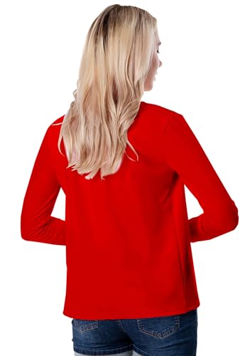 Women's Open Front Work Blazer Business Long Sleeve Jackets Solid Color Office Short Cardigans4