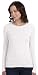 5001 Bella Ladies' Long Sleeve Crew Shirt (Chocolate / L)