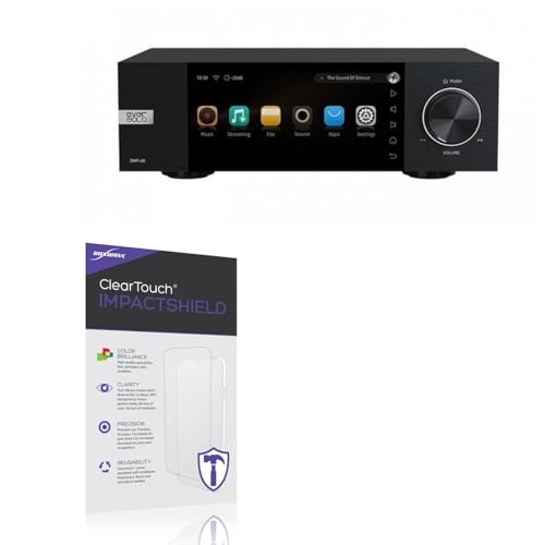 BoxWave Screen Protector Compatible with Eversolo DMP-A6 - ClearTouch ImpactShield (2-Pack), Impenetrable Screen Protector Flexible Film