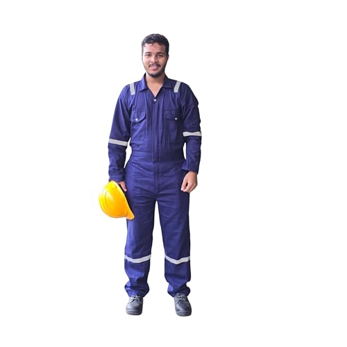 Image of HABIL Industrial Workwear /Coverall /Boiler Suit, 100% Cotton, 200 GSM