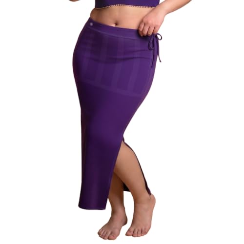 Image of dermawear Women Blended Fabric Saree Shapewear Petticoat (SS-406)