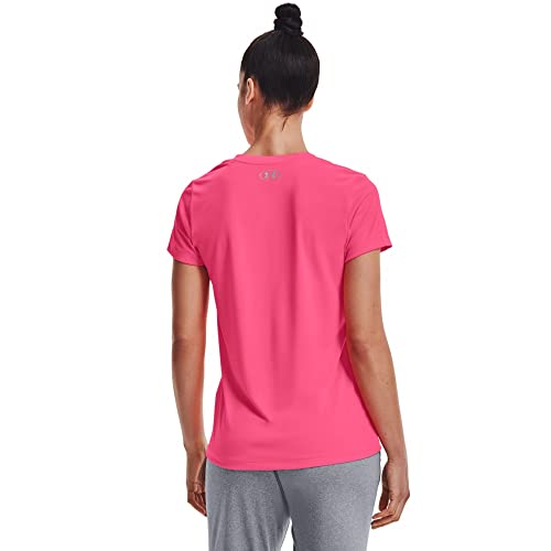 Image of Under Armour Womens Tech V-Neck Short-Sleeve T-Shirt