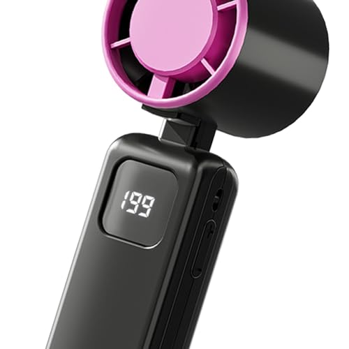 Ventilador de mano portátil contra el calor extremo ventilador personal eléctrico de viaje 7
