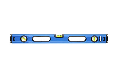 Nivel de burbuja de 200 cm Högert Technik de aluminio con tres burbujas de medición HT4M020 2