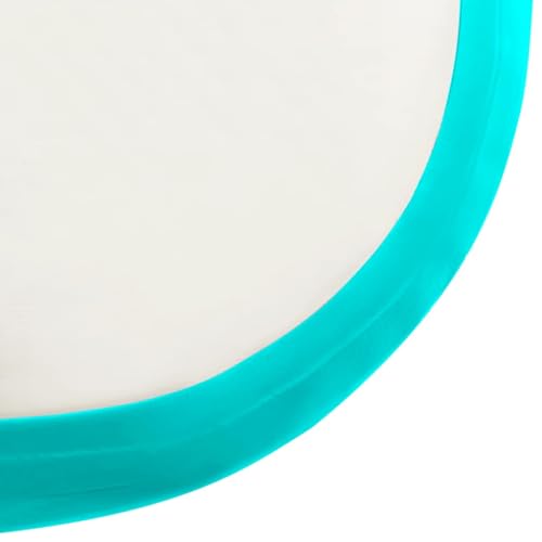 vidaXL Gymnastikmatte Aufblasbar mit Pumpe 800x100x20cm Grün - 8