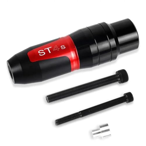 Protection échappement moto rouge anti-chute pour Ducati ST4 et ST4S