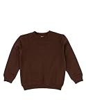 Leveret Kids & Toddler Boys Girls Long Sleeve Sweatshirt Brown (Size 8 Years)