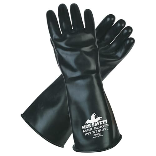 MCR Safety CP25XL Butyl Rubber Gloves (Large)
