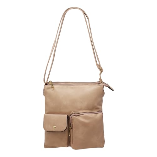 Sac à bandoulière femme avec poches pour vos balades urbaines et journées actives