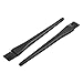 Aexit Plastic Computer Cleaning Brushes PC Vents Straight Handle Anti Static ESD Debris Brush 2 Antistatic Brushes Pcs Black
