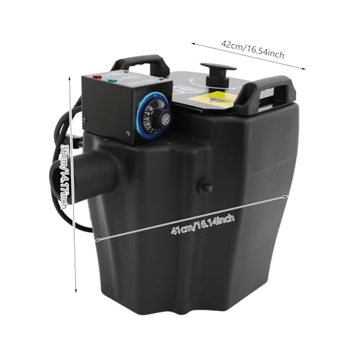 Image of 3500W Professional Dry Ice Machine, Low Lying Fog Machine with 2.6 Gallon Tank & Manual Control, Creates Heavy Ground Fog for Stage, Wedding, Party, Haunted House, Halloween Effects