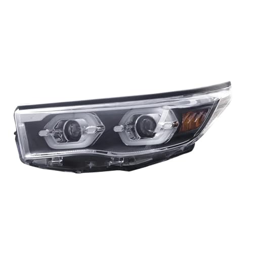 Conjuntos de faros LED para Toyota Highlander 2015-2017 con intermitentes y luces antiniebla 2
