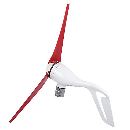 Vvikizy Hoogwaardige 400W-windgenerator, Windmolen met Nylonvezelbladen voor Duurzame Energieoplossingen Thuis