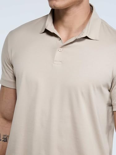 Image of CAVA Supima Polo T-Shirt for Men | Regular Fit, Ultra-Soft Supima Cotton, Lightweight, Polo Neck, Versatile Style | Casual to Formal Wear