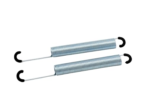 KUANYUOO 7 Replacement Recliner Sofa Chair Mechanism Tension Steel Spring 2Pcs Long Neck Hook Style