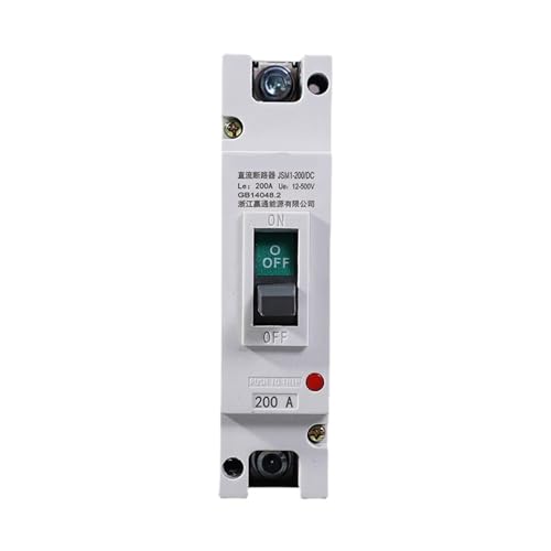 Protector solar CC 12V-500V contra sobrecargas e interruptor térmico de alta potencia 125A 4