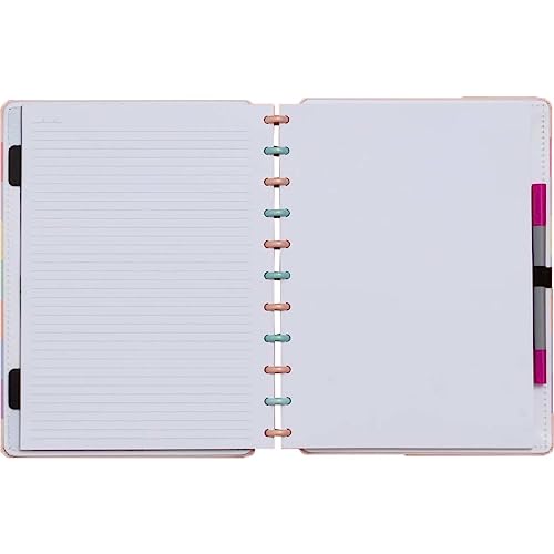 Caderno inteligente grande Arco Íris Pastel Cigd4060