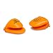 Produktbild SO GOOD SO FAIR Topflappen Silikon Ofenhandschuhe, gefahrloses Anfassen von Backform, Silikon Backform, Backblech, Pizzablech rund, Mikrowellengeschirr, Auflaufform Glas usw. (orange)