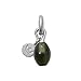 Produktbild SENCE Copenhagen Rainbow Charm matt silver L219