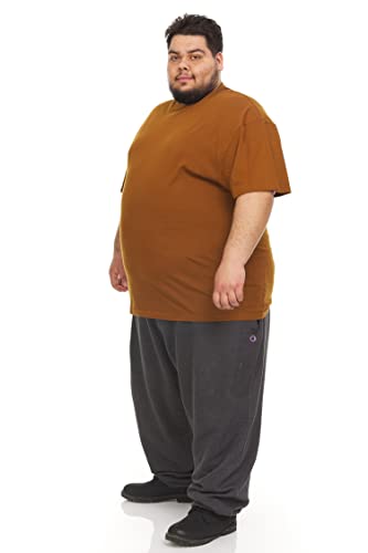 Billionhats Men’s Cotton T-Shirt 12 Packs Bulk Tees, Big Tall Plus Size Short Sleeve Lightweight Tshirts For Men, Wholesale #TOP3