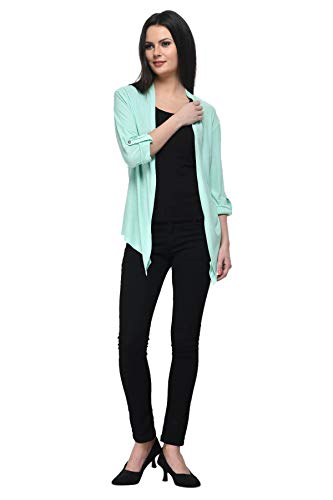 Image of Frenchtrendz Womens's Viscose Crepe Shrug(Size: XS-4XL)