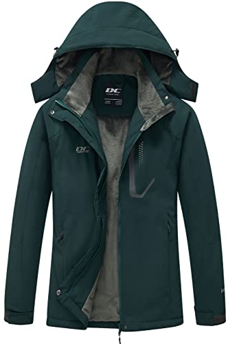 Diamond Candy Women's Winter Ski Jacket Hooded Windproof Warm Jackets Snow Waterproof Rain Coat