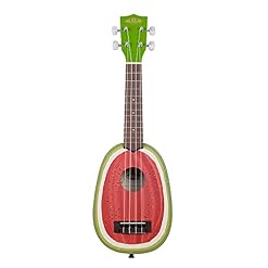 Kala KA-NV-WTML-BAG – Ukulélé Soprano Novelty, Watermelon + housse - Les Beatles, Paul McCartney, John Lennon, RIngo Starr, George Harrison