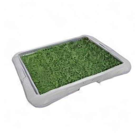 BPS Toilette für Haustiere, Hundeklo, Kunststoff, 2 Größen M/L, Farbe zufällig