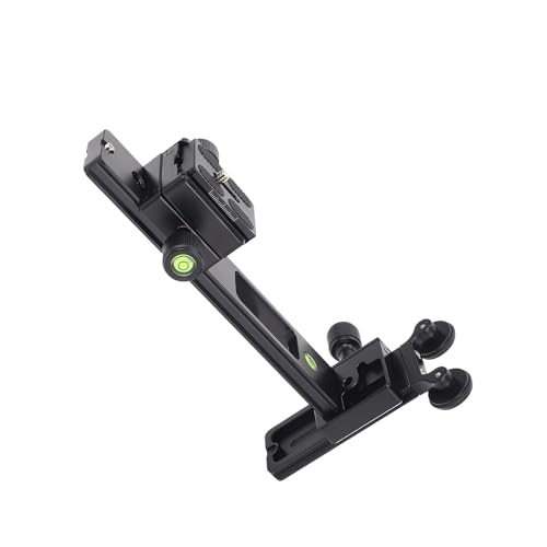 Soporte de teleobjetivo L200 Naroote para cámara SLR con zapata de liberación rápida en aluminio negro 4