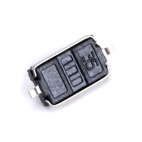 Micro-interrupteur tactile 3x6x2.5mm blanc CMS bouton poussoir rouge composant électronique - 7