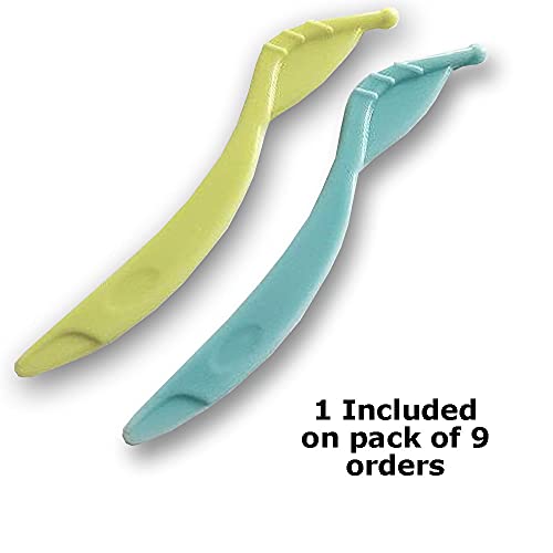 New Genuine Orthowax Plus - Now Precut With Aloe Vera And Vitamin E - Stick Better Than Competitors - Orthodontic Wax For Braces Wearer (Pack Of 9) - Unscented #TOP4