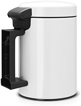 Brabantia 115523 Wall Mounted Bin newIcon, 3 Litre, Metal, White