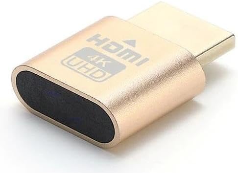 Lunatic 5245 Hdmi 4k Uhd Dummy Plug Minning Bitcoin Sanal Monitör Ekran Kartı Emülatörü Maksimum Çözünürlük: 4K UHD (4096 x 2160 @ 60Hz)