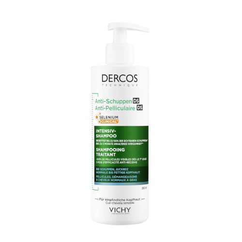 Produktfoto von Vichy Dercos Anti-Schuppen Shampoo für normale bis fettige Kopfhaut, 390 ml