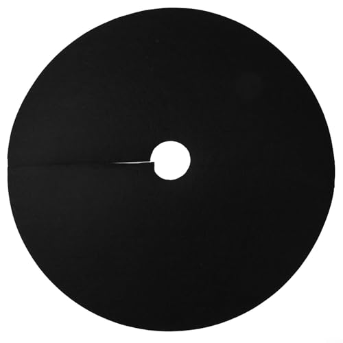 12 discos de mantillo para árboles, tela de control de suelo para jardín y granja con beneficios de larga duración (52 cm)