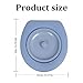 Huraoerrrr Bucket Toilet Seat with Lid, 250kg Load Waterproof PVC Camping Toilet for Hiking Outdoor